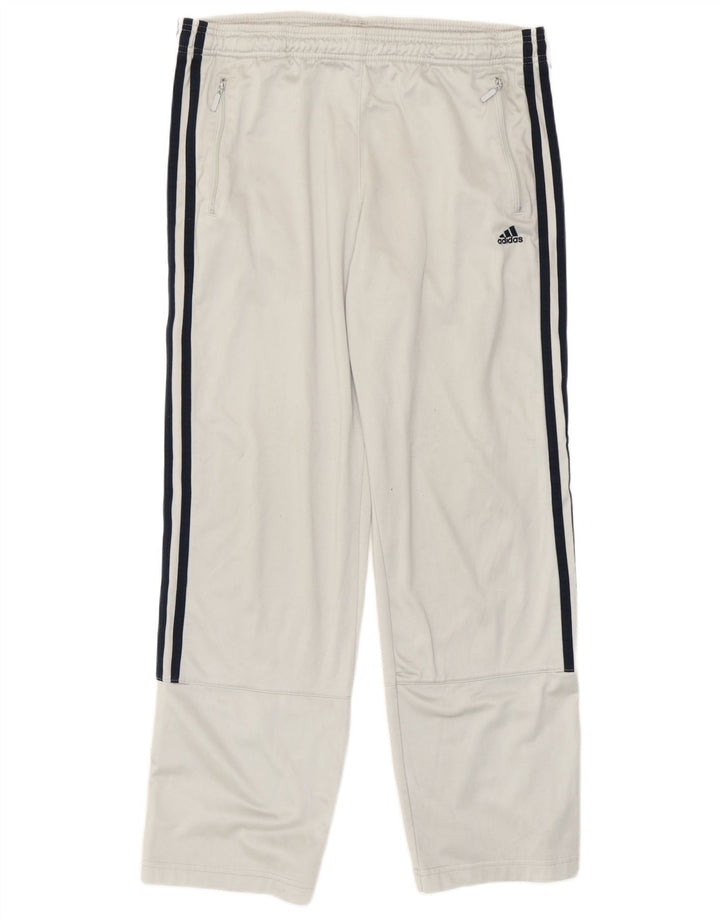 Adidas Pantalon de survêtement pour homme Large Gris Polyester
