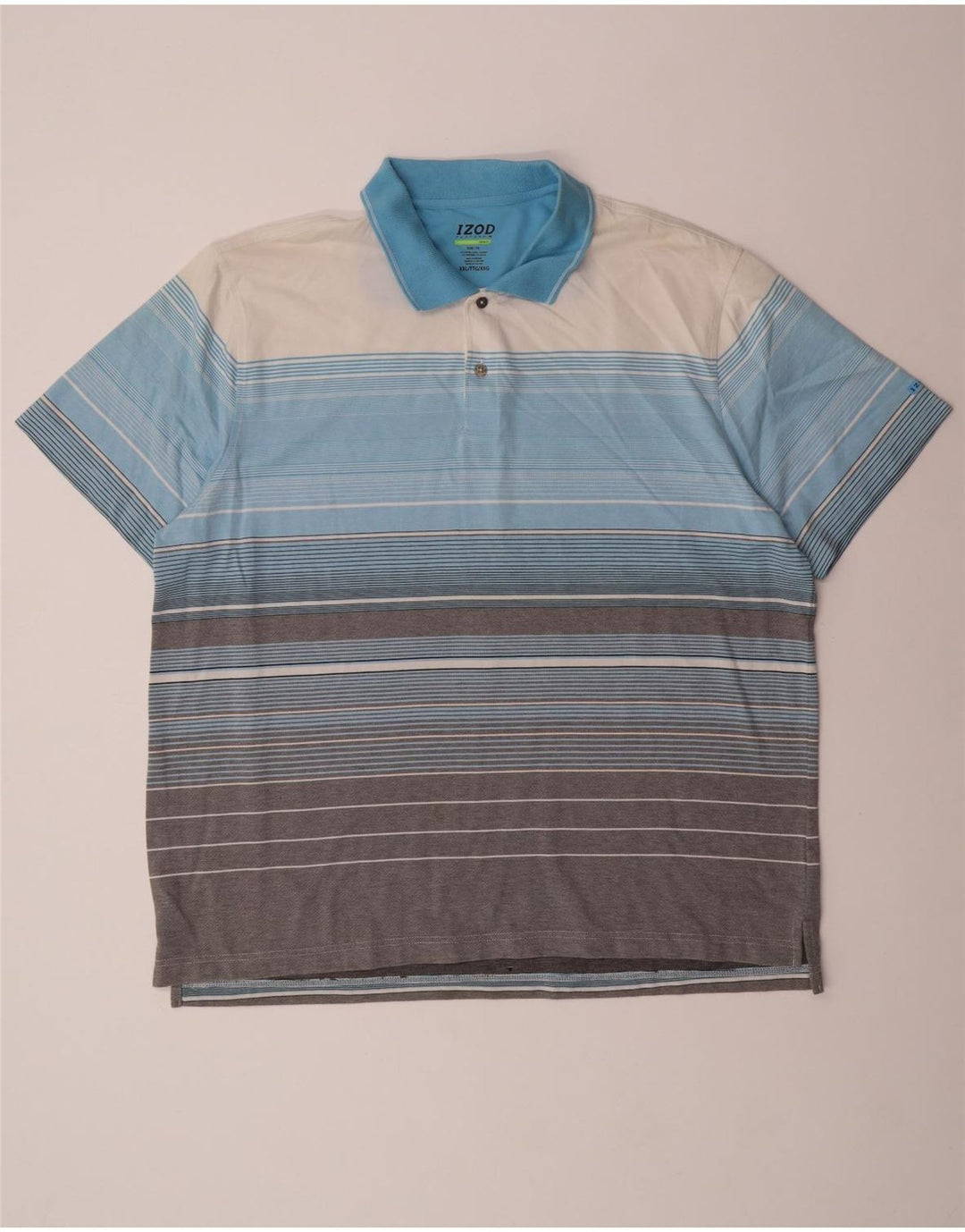 Izod Polo de Golf Homme 2XL Coton Rayé Multicolore