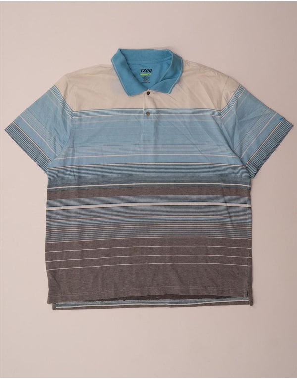 Izod Polo de Golf Homme 2XL Coton Rayé Multicolore