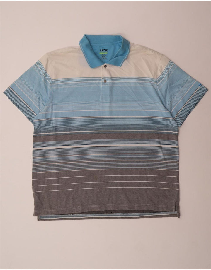 Izod Polo de Golf Homme 2XL Coton Rayé Multicolore