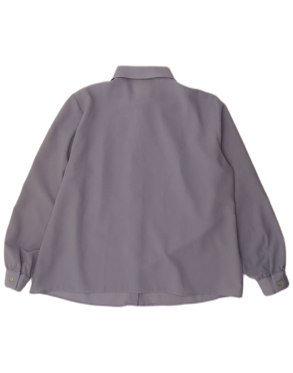 Primavera Firenze Chemisier Femme IT 51 XL Bleu Géométrique Polarskin