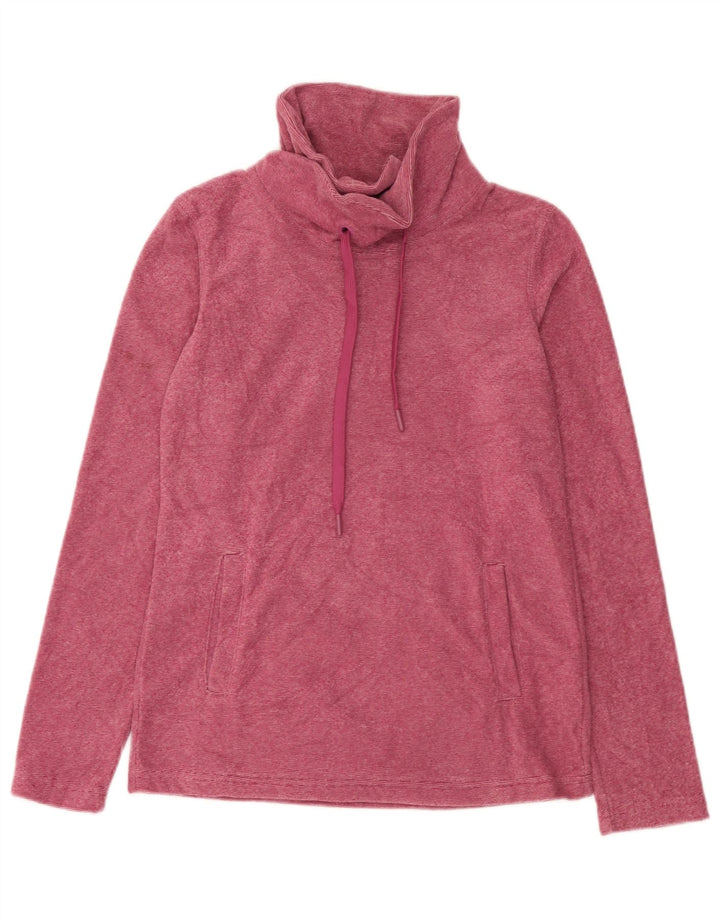 Mountain Warehouse Pull polaire pour femme UK 8 Petites rayures roses en polyester