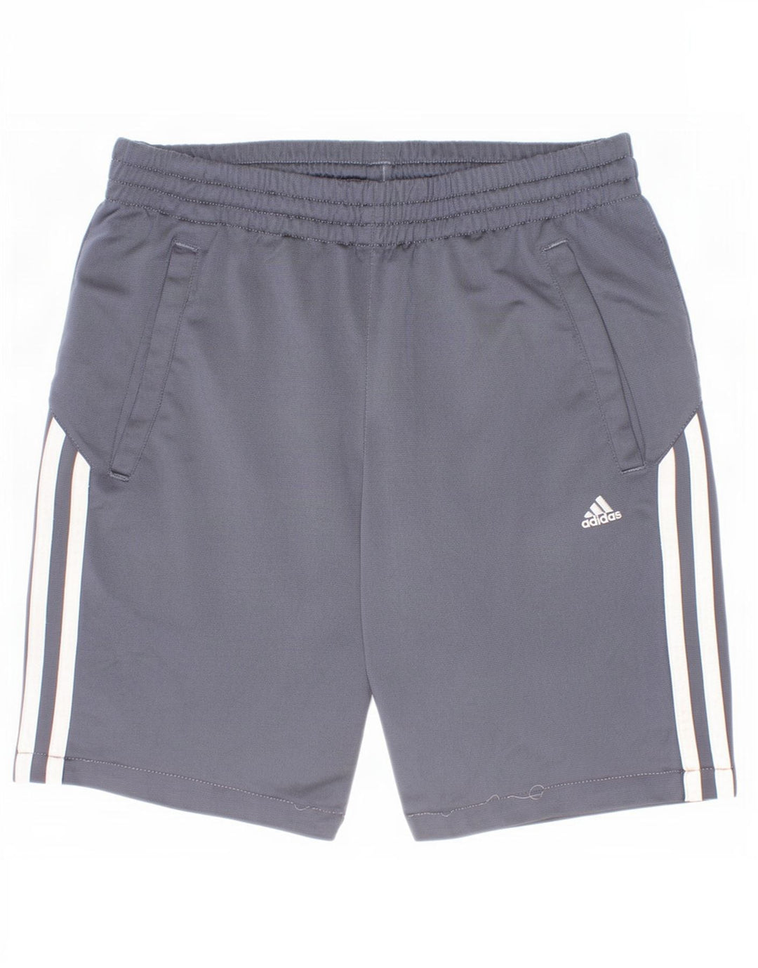 Adidas Short de sport garçon 11-12 ans Gris Polyester