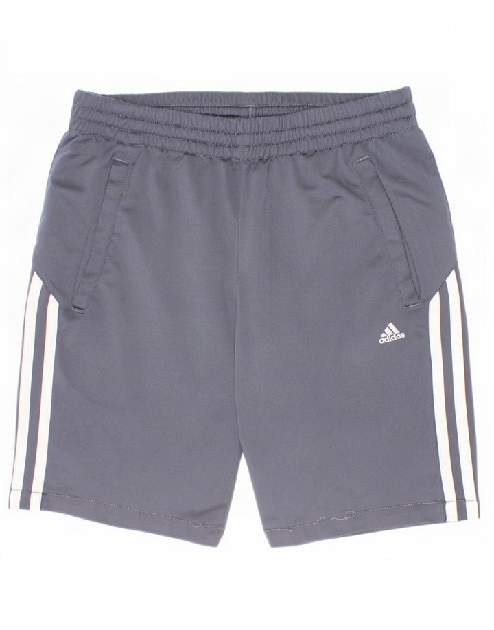 Adidas Short de sport garçon 11-12 ans Gris Polyester