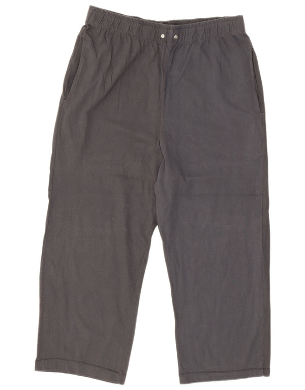 Champion Pantalon De Survêtement Capri Femme XL Gris Coton