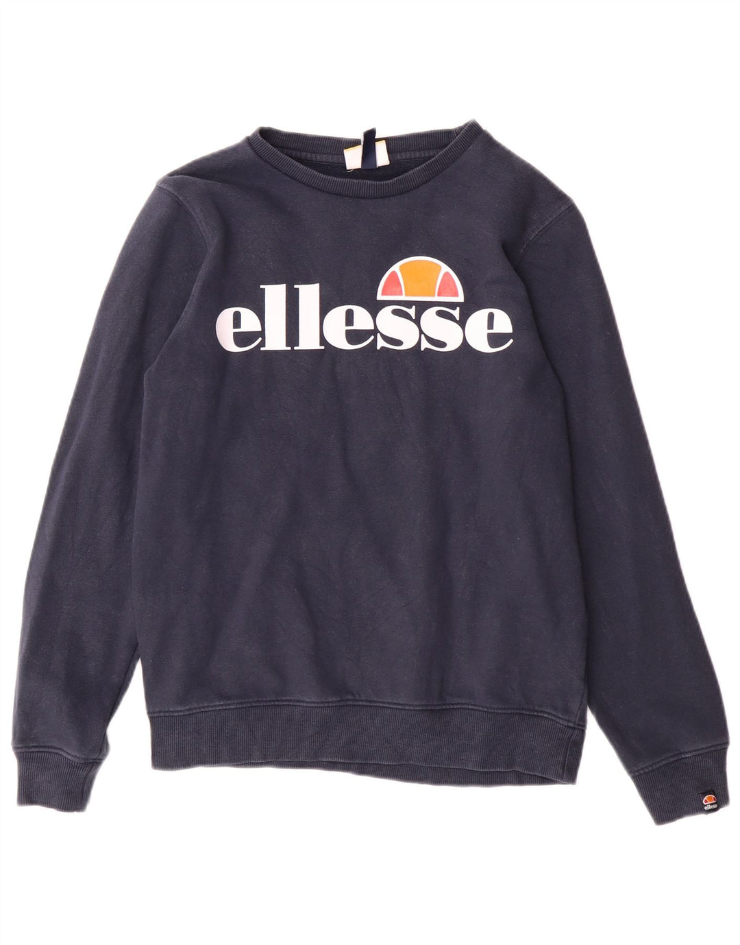 Ellesse Sweatshirt Graphique Garçon 12-13 ans Bleu Marine Coton