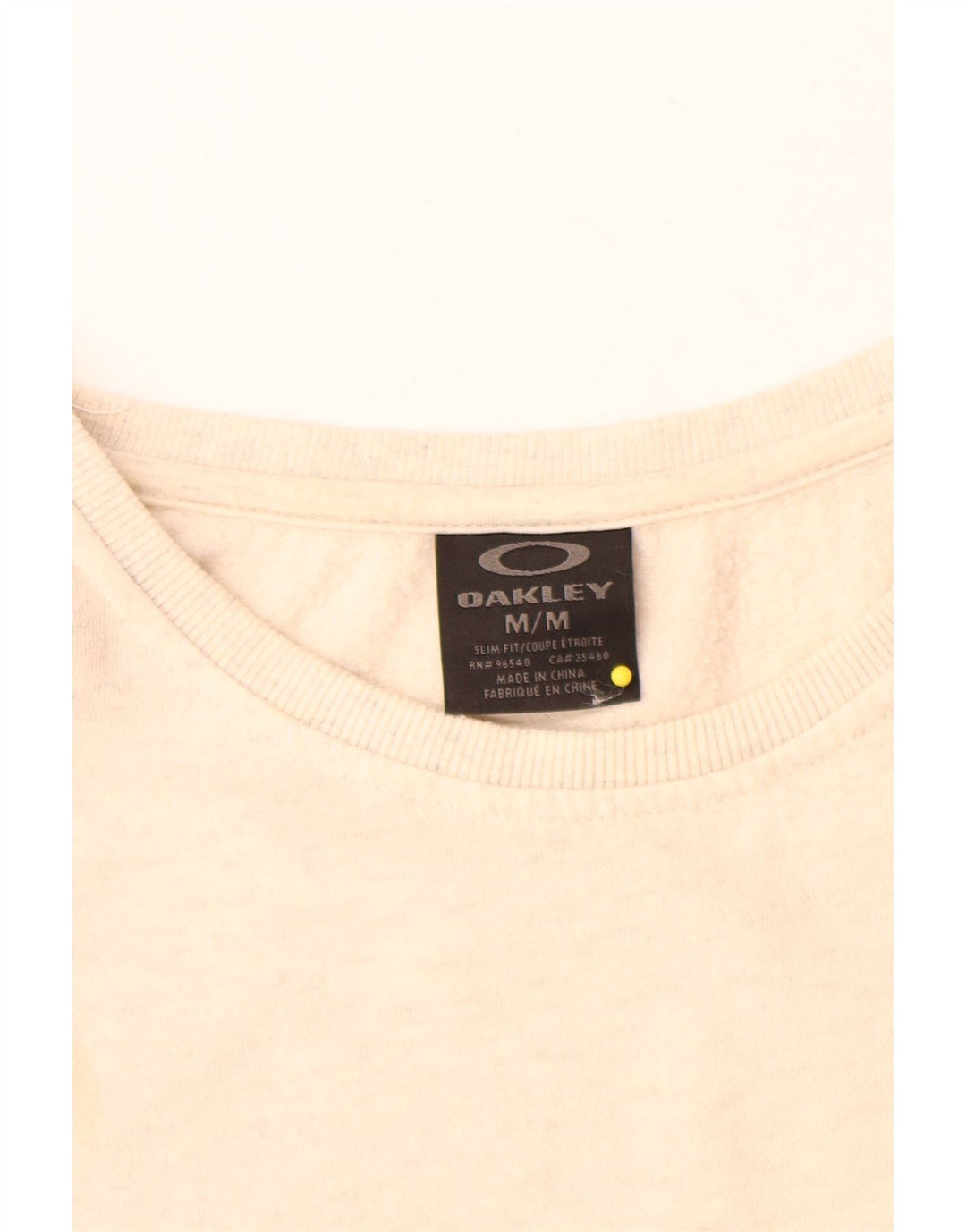 Oakley Sweat-shirt pour homme Medium Off White Flecked