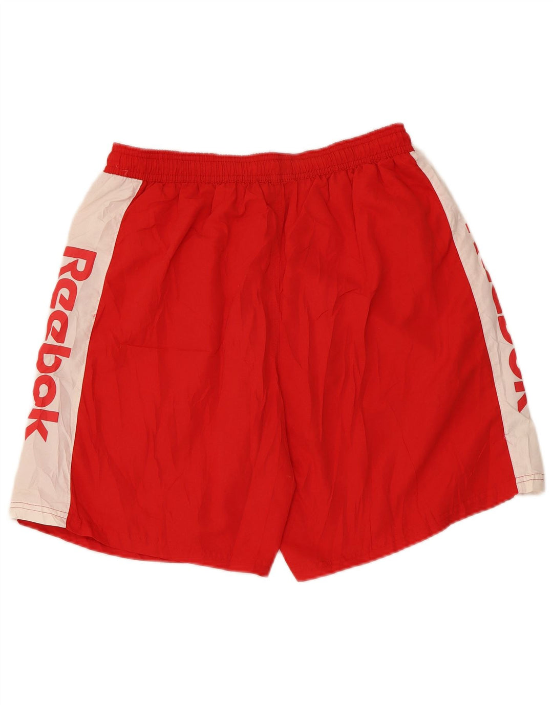 Reebok Short de Bain Graphic Homme XL Rouge Colourblock