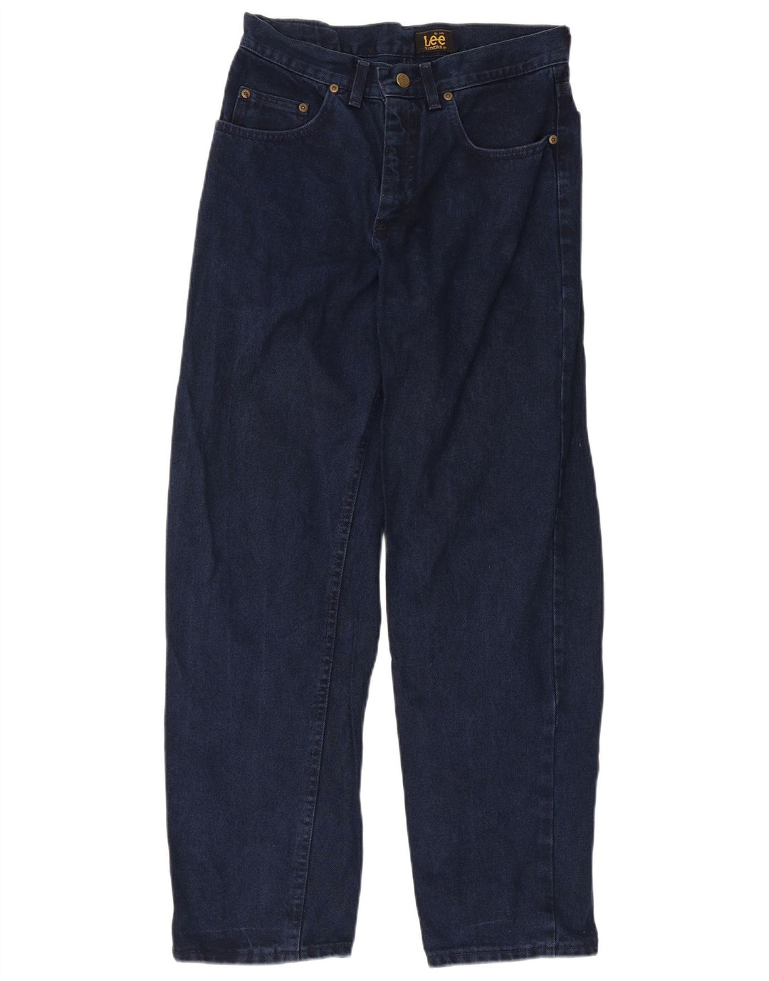 Lee Jean Droit Riders Homme W30 L30 Bleu Marine Coton