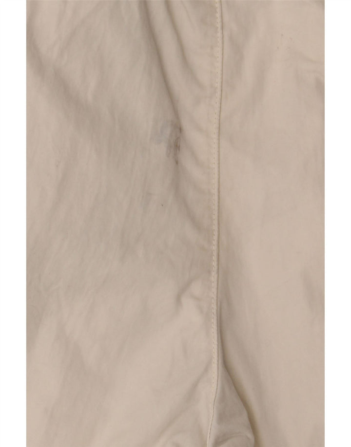 ZARA Short Cargo Homme Large W32 Coton Blanc