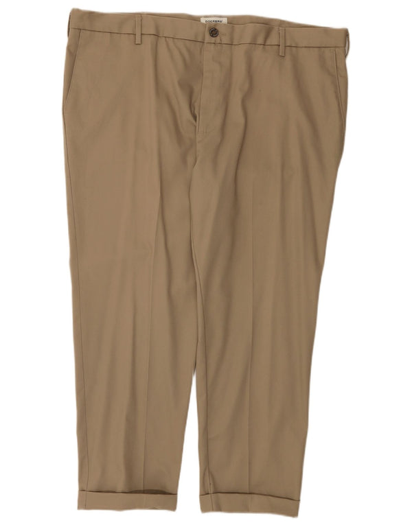 Dockers Pantalon Chino Coupe Classique Homme W42 L26 Coton Beige