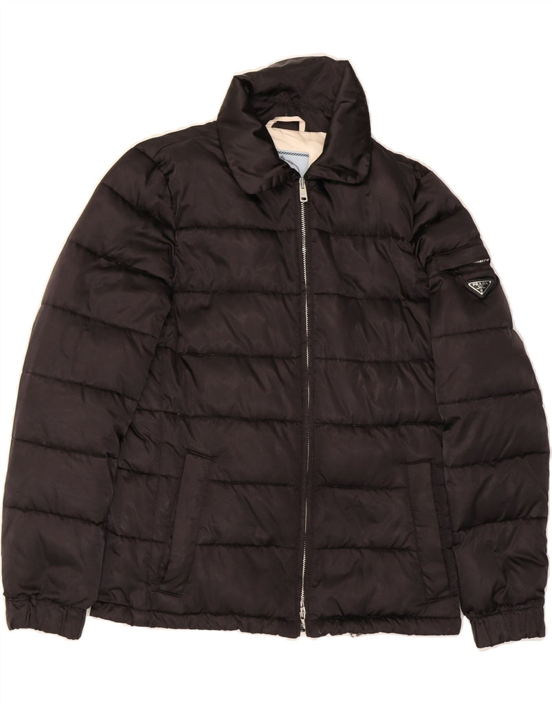 PRADA Womens Padded Jacket IT 42 Medium Black Polyamide Vintage Prada and Second-Hand Prada from Messina Hembry 