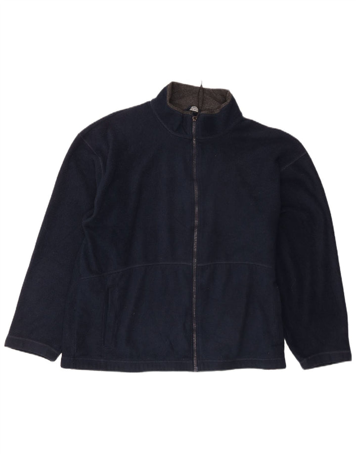 Marks & Spencer Veste polaire pour homme UK 40 Large Bleu marine Polyester