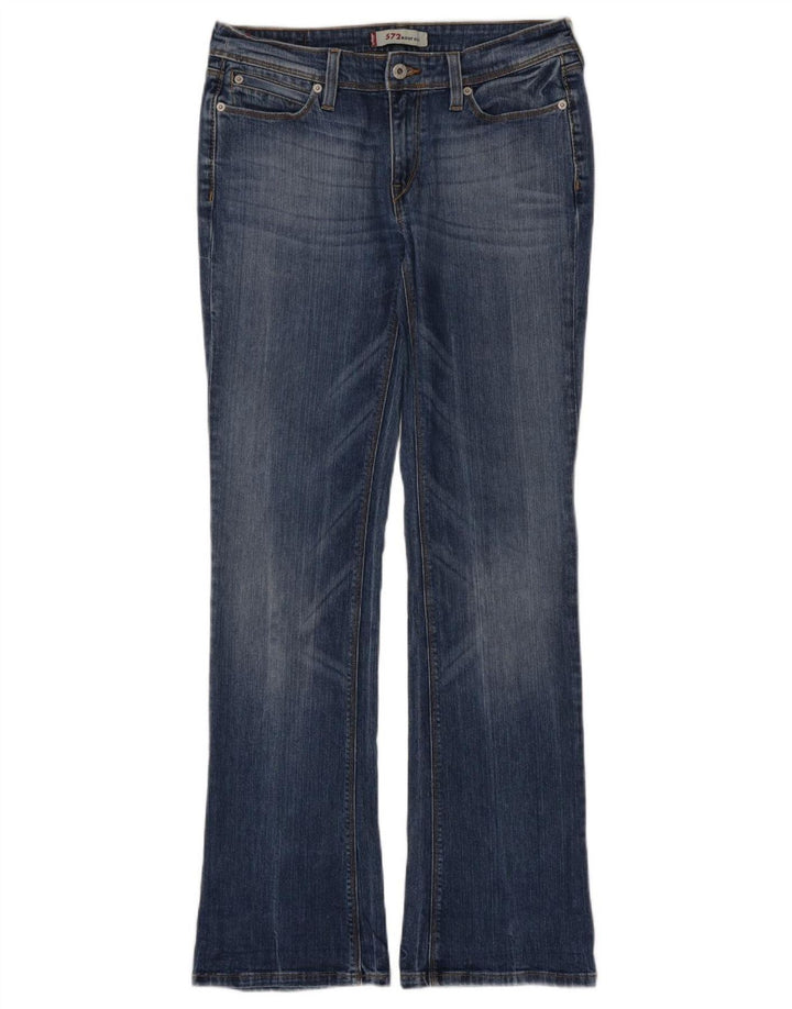Levi's Jean 572 Bootcut Femme Bleu W31 L34 Coton