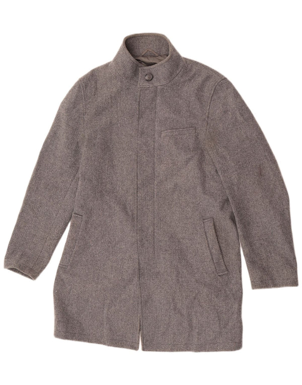 Marks & Spencer Manteau pour homme UK 40 Large Gris Polyester