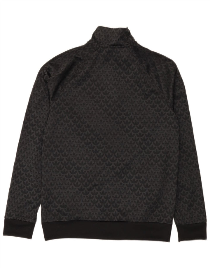 Adidas Veste de Survêtement Graphique Garçon 12-13 Ans Noir Polyester