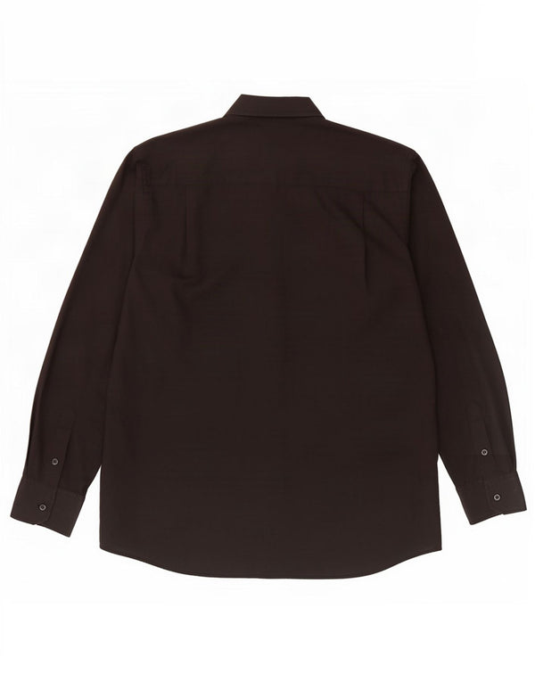 Pierre Cardin Chemise Regular Fit Homme XL Noir Polyester