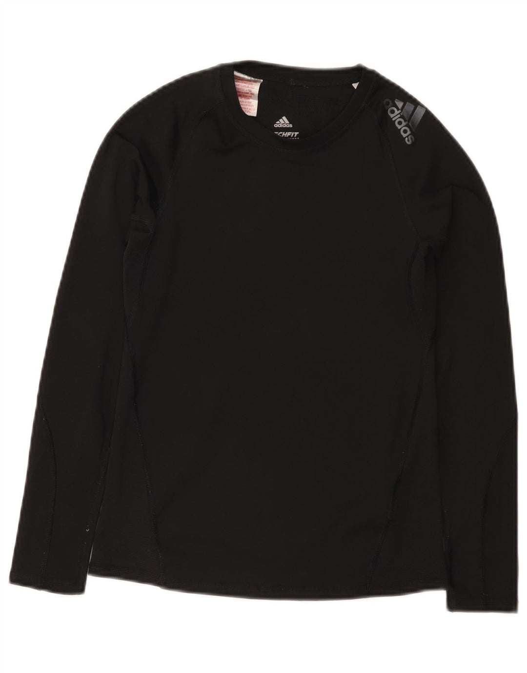 Adidas Garçon Climacool Top Manches Longues 11-12 ans Noir Polyester