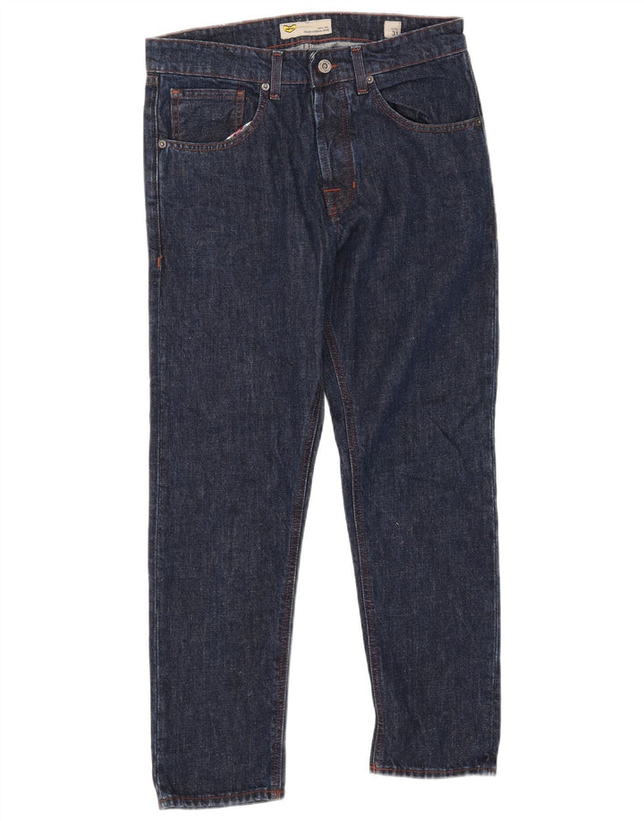 POP 84 Jean droit homme W31 L26 bleu marine coton