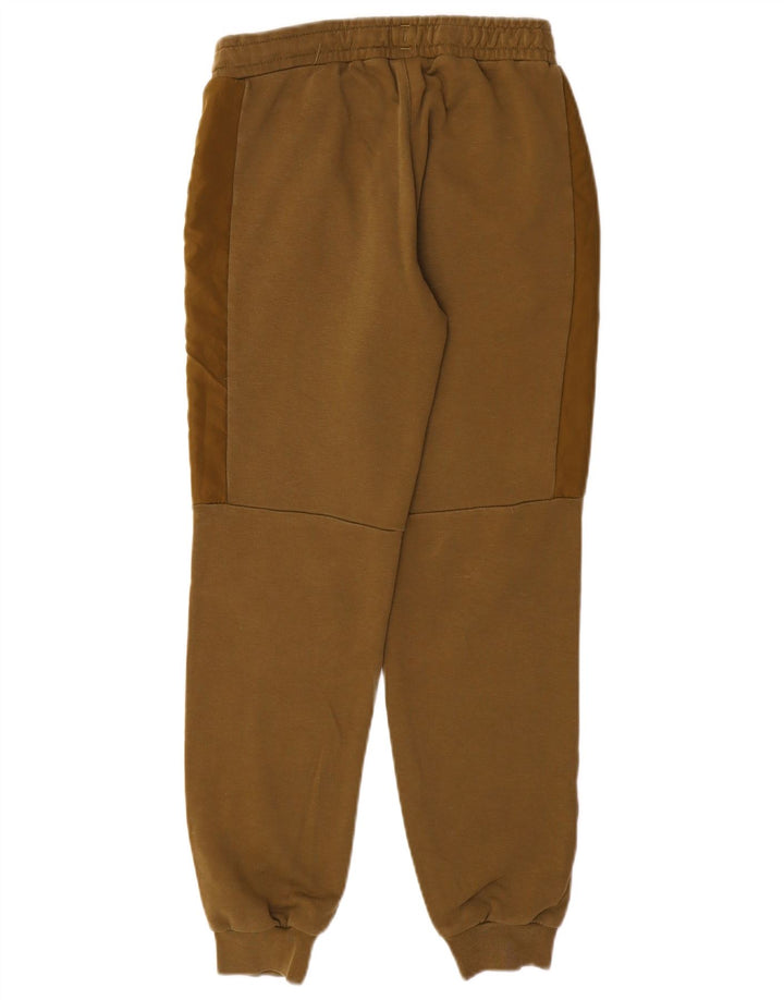 PUMA Pantalon de survêtement garçon 11-12 ans Kaki Coton