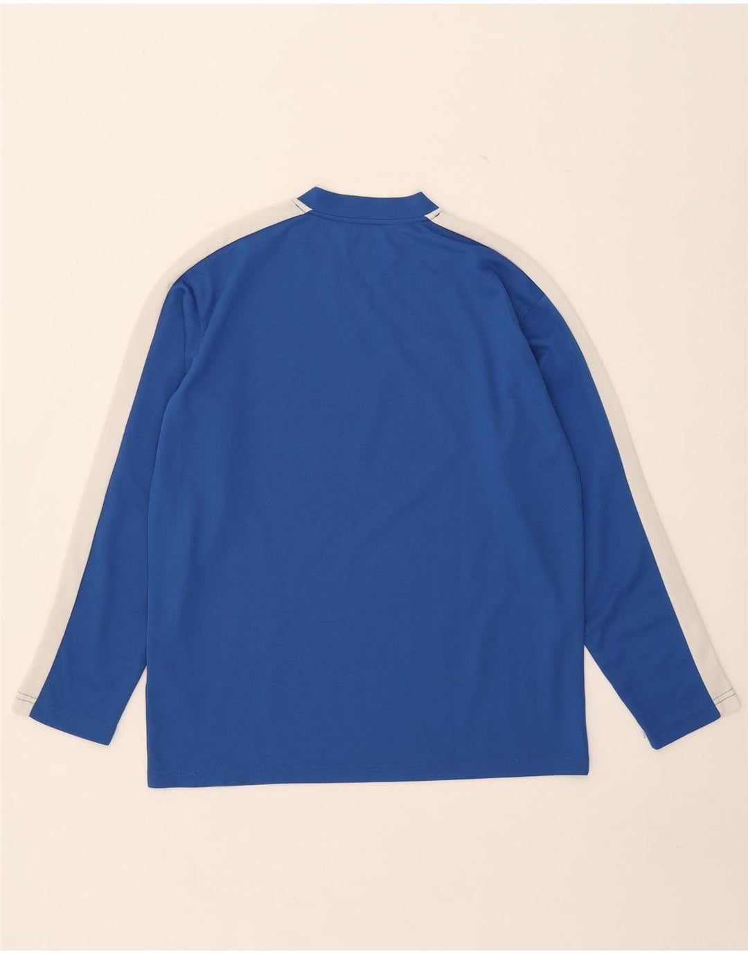 Umbro Haut à Manches Longues Homme Bleu Moyen Colorblock Polyester