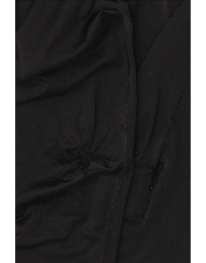 Nike Haut de compression à manches longues pour femme UK 10 Small Noir Polyester