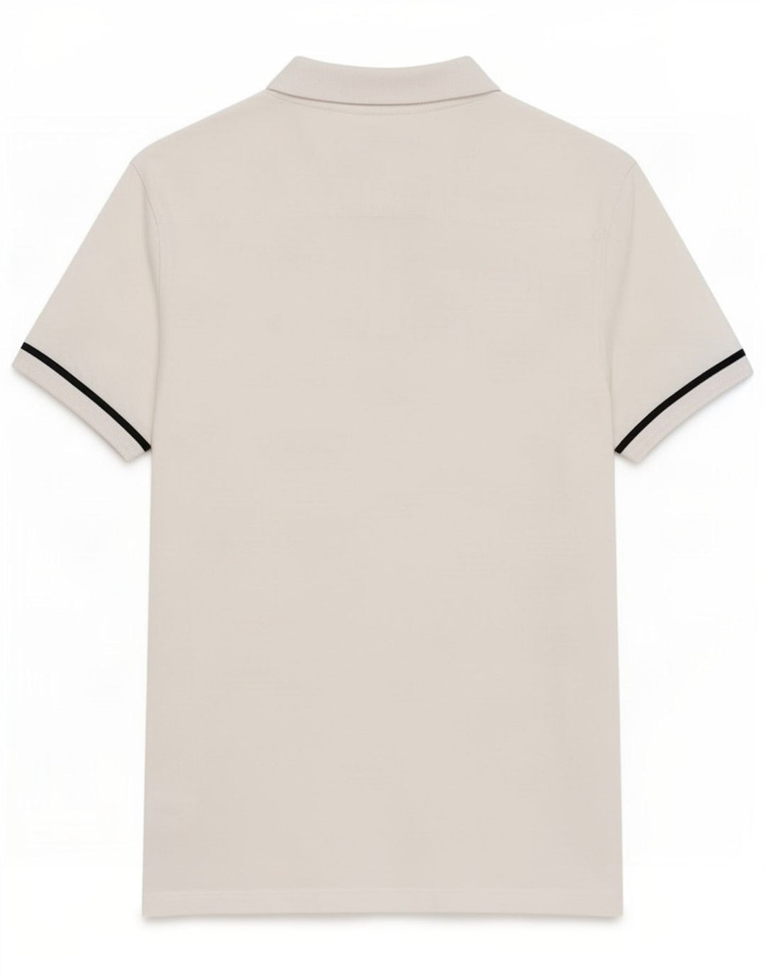 French Connection Polo Homme Blanc Moyen Coton