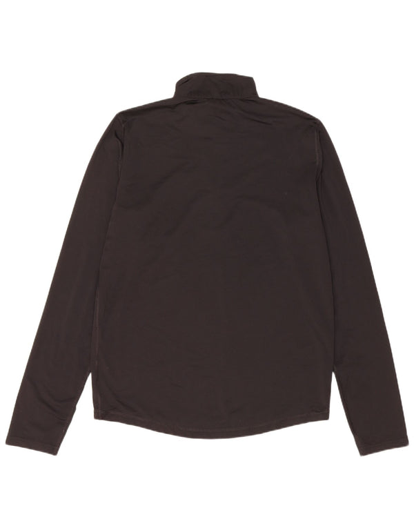 CHAMPION Haut de Survêtement Pull à Col Zippé pour Homme Petit Noir