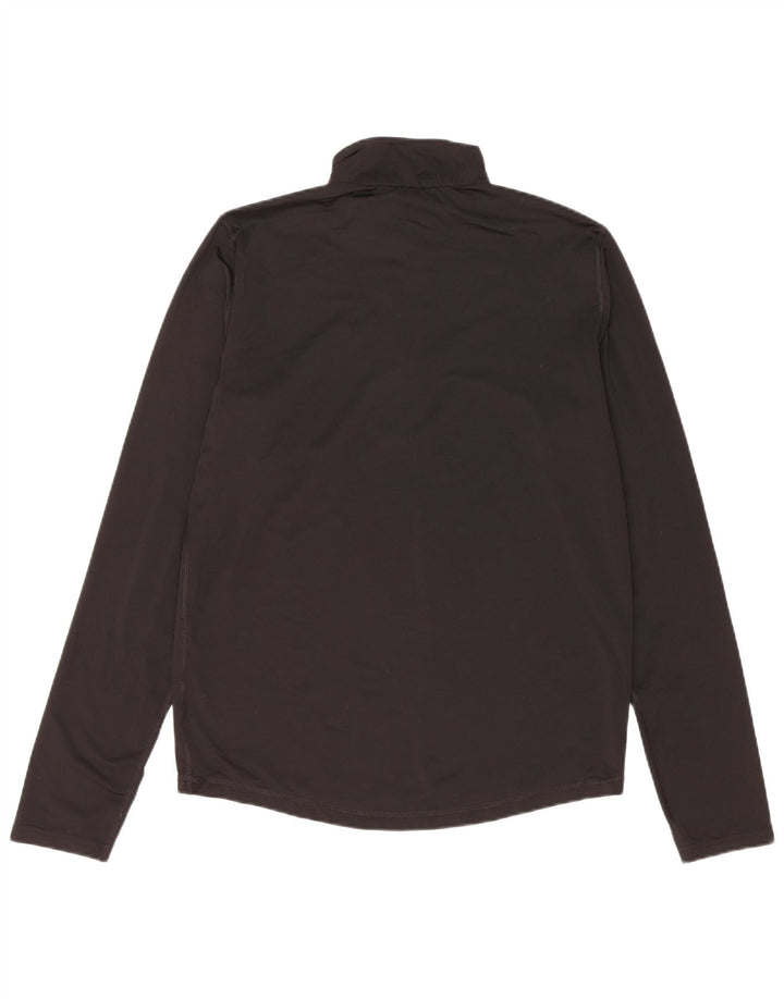 CHAMPION Haut de Survêtement Pull à Col Zippé pour Homme Petit Noir