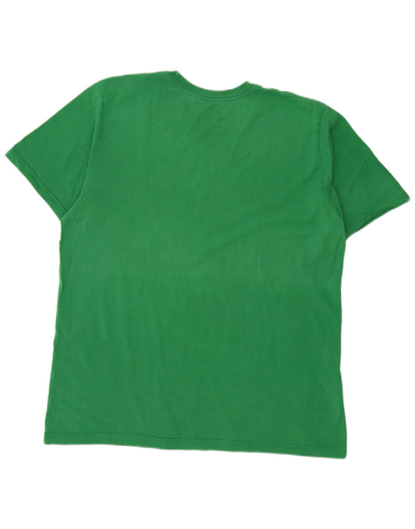 Nike T-shirt graphique coupe standard pour homme XL en coton vert