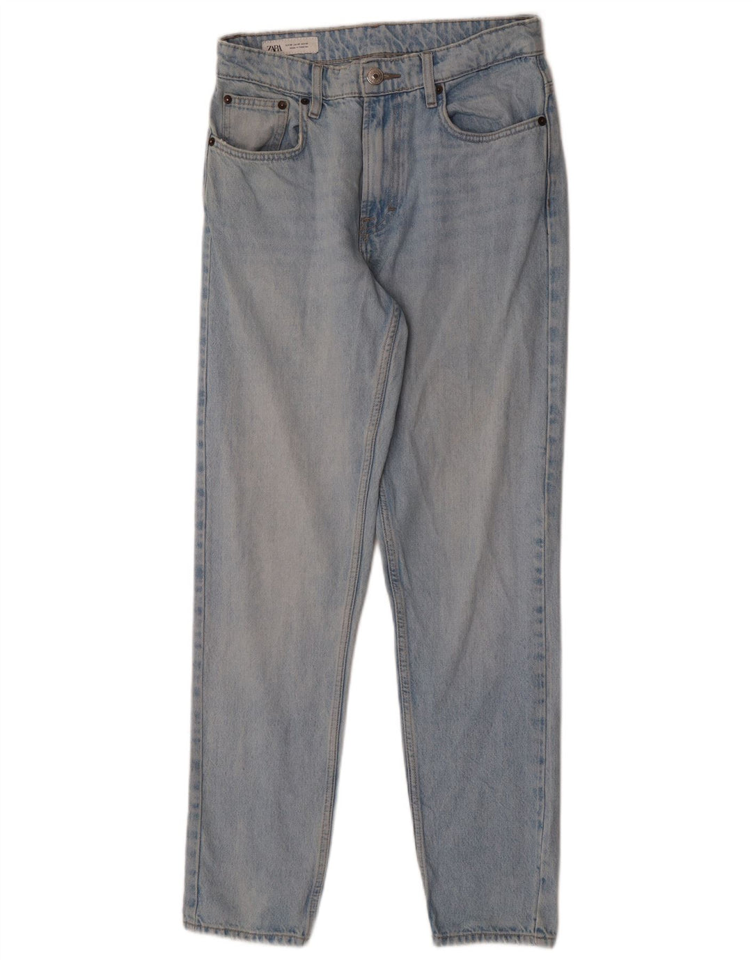 Zara Jean slim pour homme EU 38 Small W30 L30 Bleu