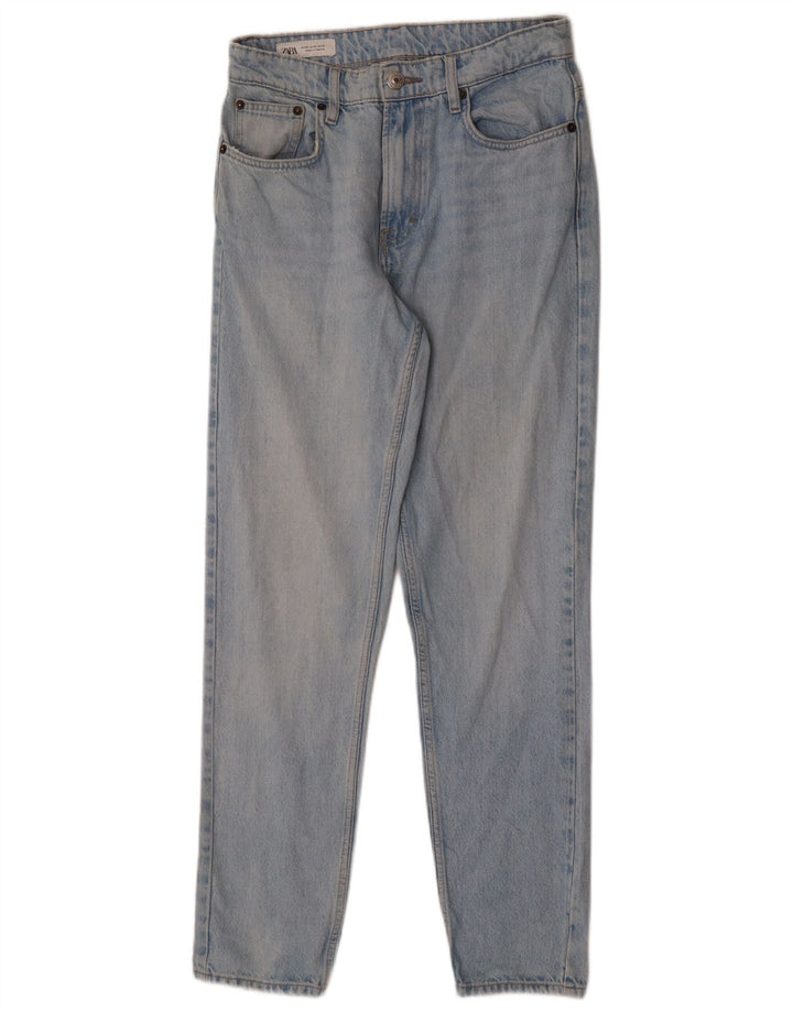 Zara Jean slim pour homme EU 38 Small W30 L30 Bleu