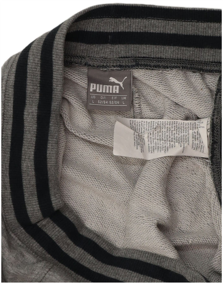 Puma Short Graphic Sport Homme Gris Large Coton