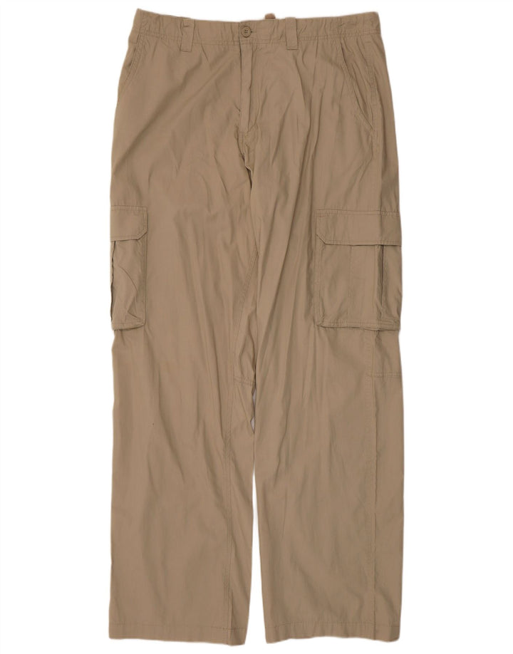 Cherokee Pantalon Cargo Droit Homme W36 L34 Coton Beige