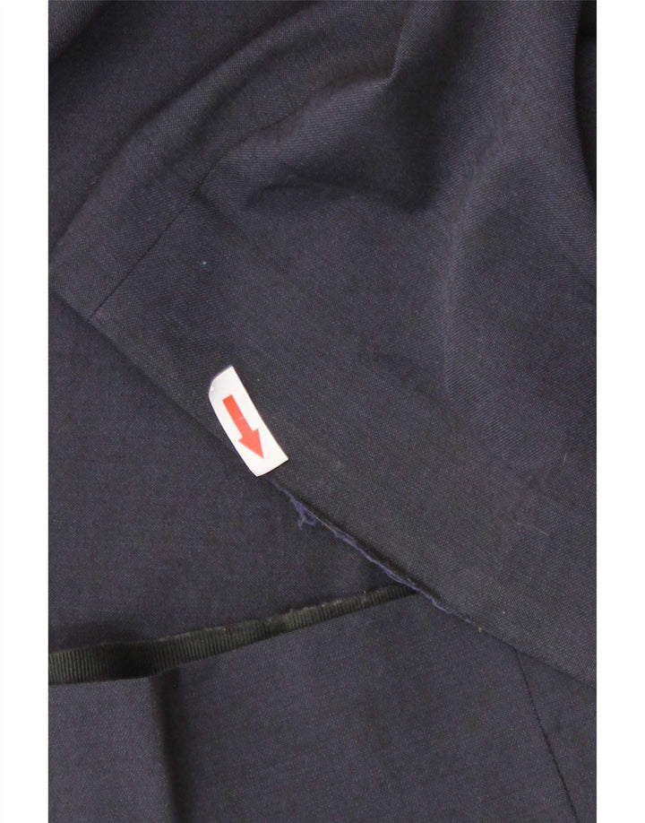 Marks & Spencer Pantalon de costume coupe classique pour homme W44 L31 en laine bleu marine