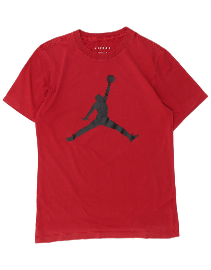 JORDAN T-shirt graphique pour hommes, petit, rouge