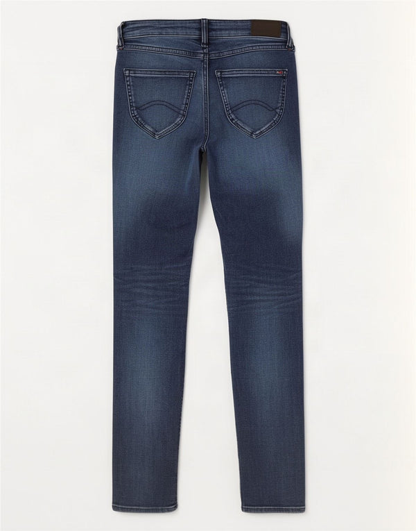 Tommy Hilfiger Jean skinny taille basse Sophia pour femme W29 L32 bleu marine