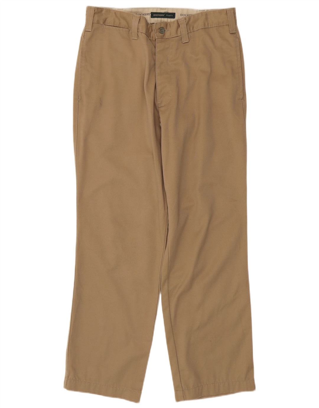 DOCKERS Pantalon Chino Droit Homme W31 L30 Beige Coton