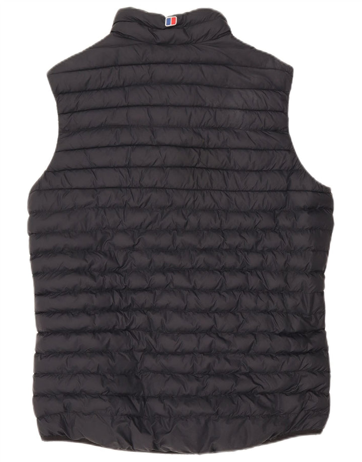 Berghaus Gilet rembourré pour homme UK 40 Large Bleu marine Polyamide
