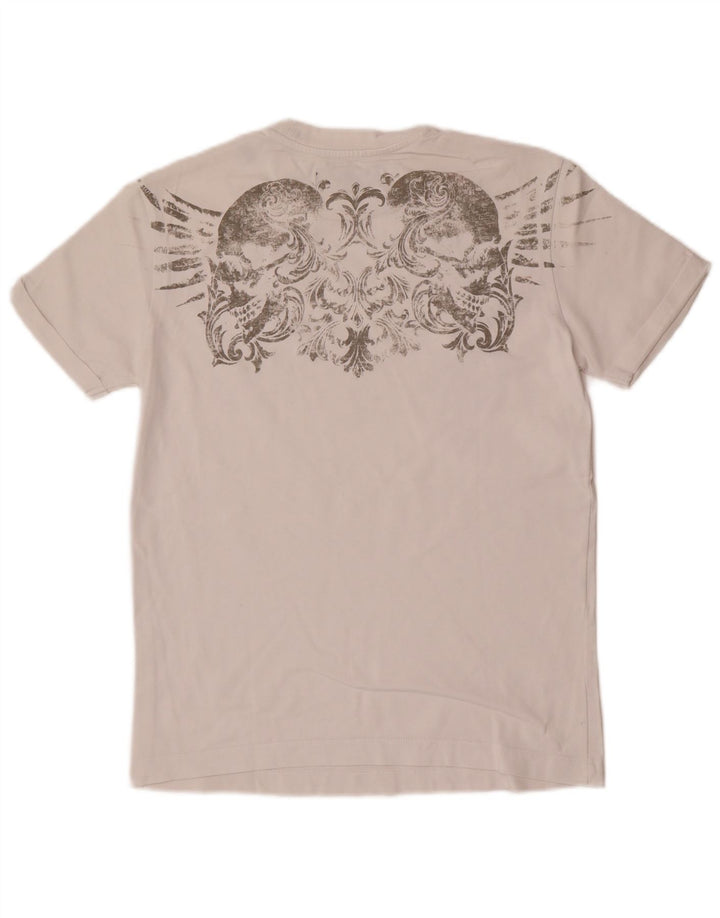 Replay T-Shirt Graphique Homme Petit Blanc