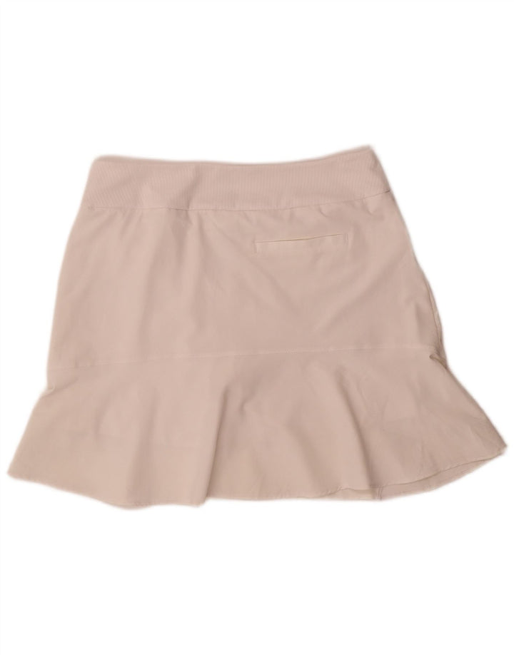 Adidas Jupe-short pour femme UK 14 Medium Blanc Polyester