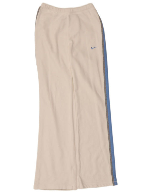 Nike Pantalon de survêtement pour femme UK 6/8 XS Blanc Colourblock Coton