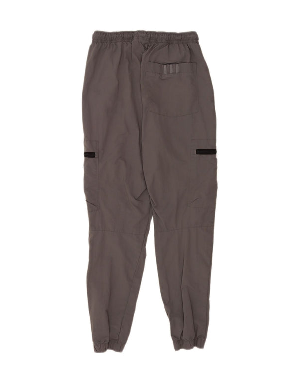 Adidas Pantalon de survêtement cargo pour homme en nylon gris moyen