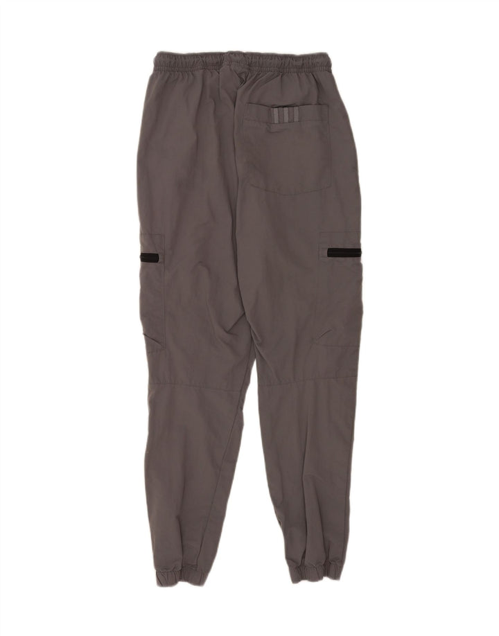 Adidas Pantalon de survêtement cargo pour homme en nylon gris moyen