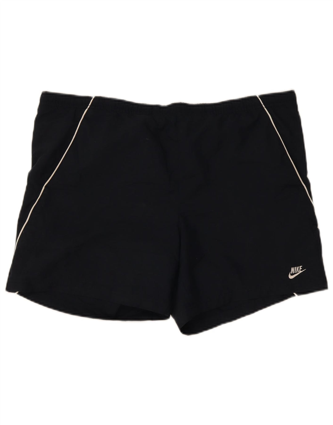 Nike Short de bain pour homme en polyester bleu marine Taille L