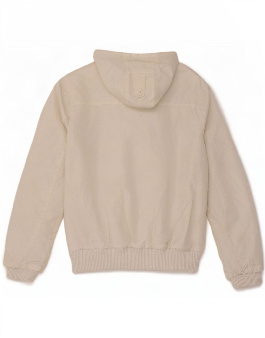 Jack & Jones Veste Bomber À Capuche Homme UK 38 Medium Blanc Polyester