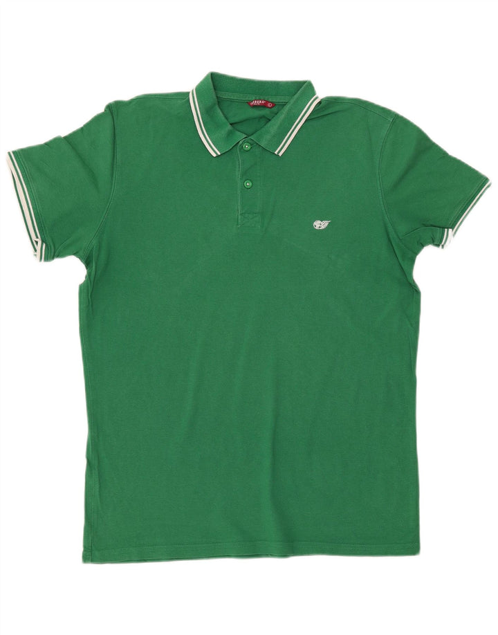 Carrera Polo Homme Grand Vert Coton
