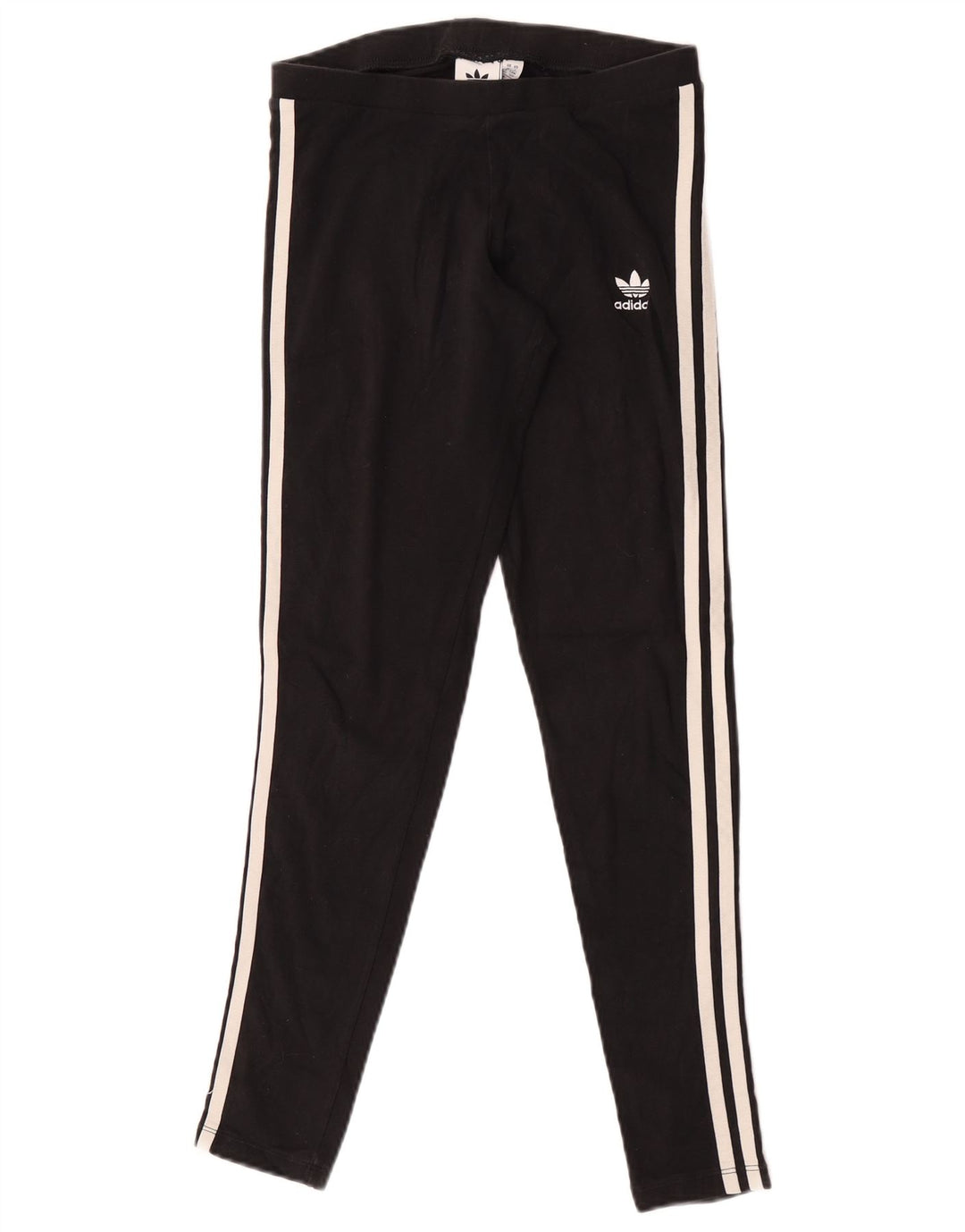 Adidas Leggings Femme UK 10 Petit Coton Noir