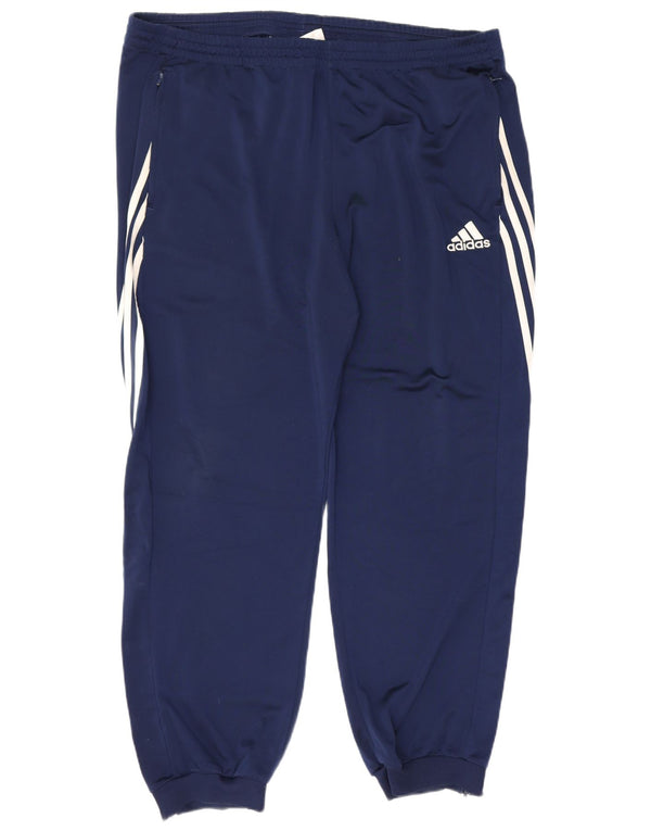 Adidas Pantalon de survêtement pour homme Joggers 2XL Bleu marine Polyester