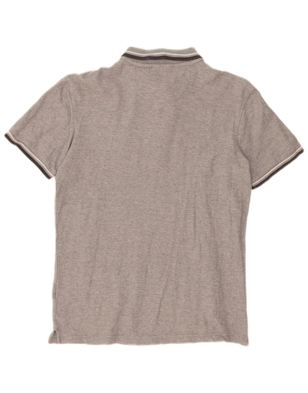 Fila Polo Homme Petit Gris Rayé